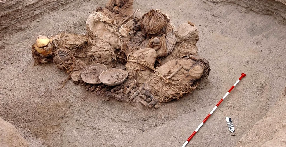 Rămășițe vechi de 800 de ani, descoperite în Peru de către lucrătorii la gaze