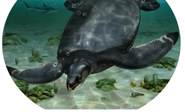 O fosilă ar putea fi cea mai mare broască țestoasă marină care a trăit vreodată pe Terra