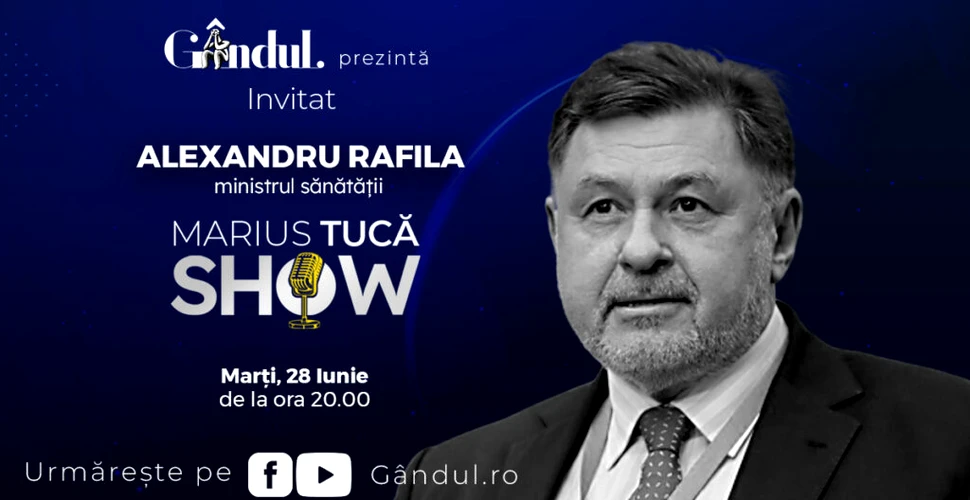 Marius Tucă Show începe marți, 28 iunie, de la ora 20.00, live pe gandul.ro cu o nouă ediție specială