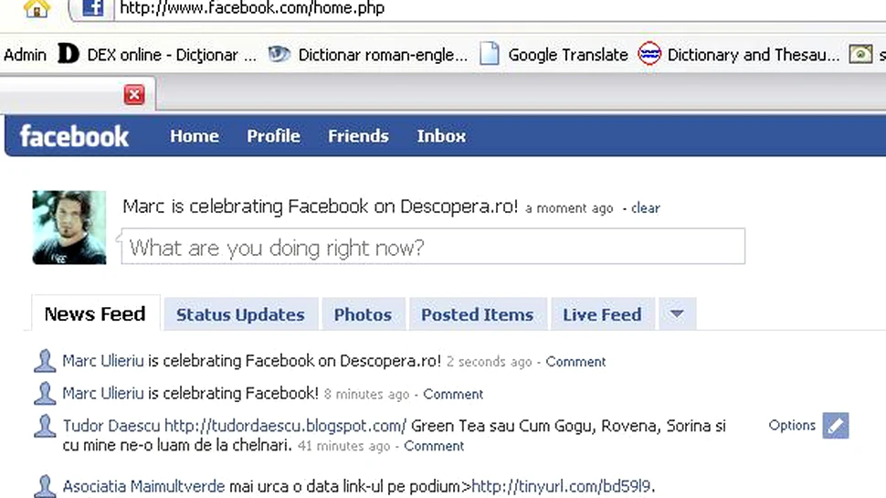 Facebook a implinit 5 ani. Happy birthday!