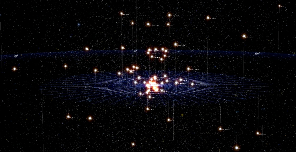 Pregătiţi-vă să fiţi uluiţi de noua hartă 3D a celor mai apropiate 100.000 de stele