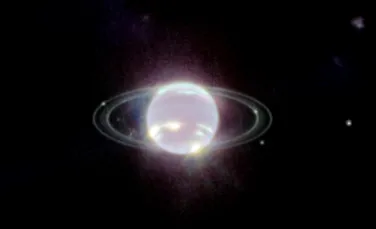 Cele mai clare imagini cu inelele lui Neptun din ultimii 30 de ani, surprinse de Telescopul Webb