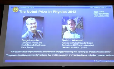 Au fost desemnaţi câştigătorii Premiului Nobel pentru Fizică 2012