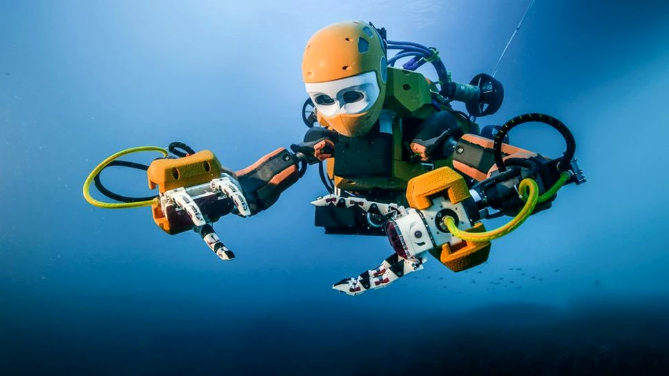 OceanOne, robotul umanoid care le permite cercetătorilor să ”simtă” obiectele aflate sub apă. Recent a descoperit o COMOARĂ – FOTO+VIDEO