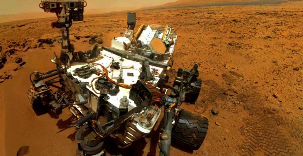 Curiosity a descoperit o rocă misterioasă pe Marte care ar putea proveni din miezul unui asteroid