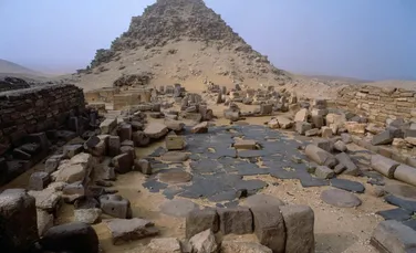 Noi încăperi misterioase au fost găsite în Piramida lui Sahure