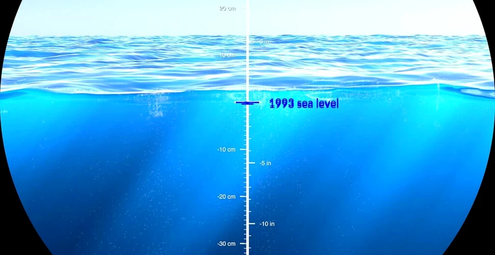 Creșterea uluitoare a nivelului mării de pe Terra, observată într-o nouă vizualizare NASA