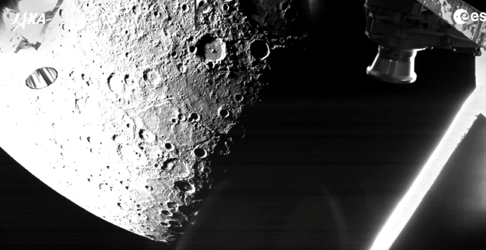 Sonda BepiColombo a trimis primele imagini cu Mercur. Survolarea planetei a fost impecabilă