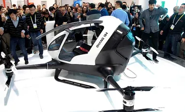 Prima dronă care poate transporta pasageri, autorizată pentru teste de zbor