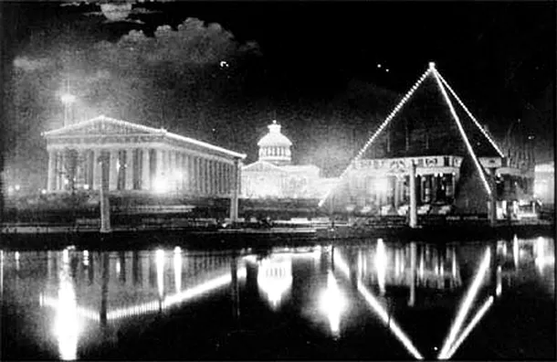 Spectacol de lumini la Tennessee Centennial Exposition, 1897