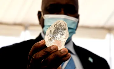 Al treilea cel mai mare diamant din lume, descoperit în Botswana. Câte carate are