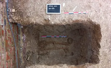 O necropolă romană a fost descoperită sub un supermarket din nordul Franței