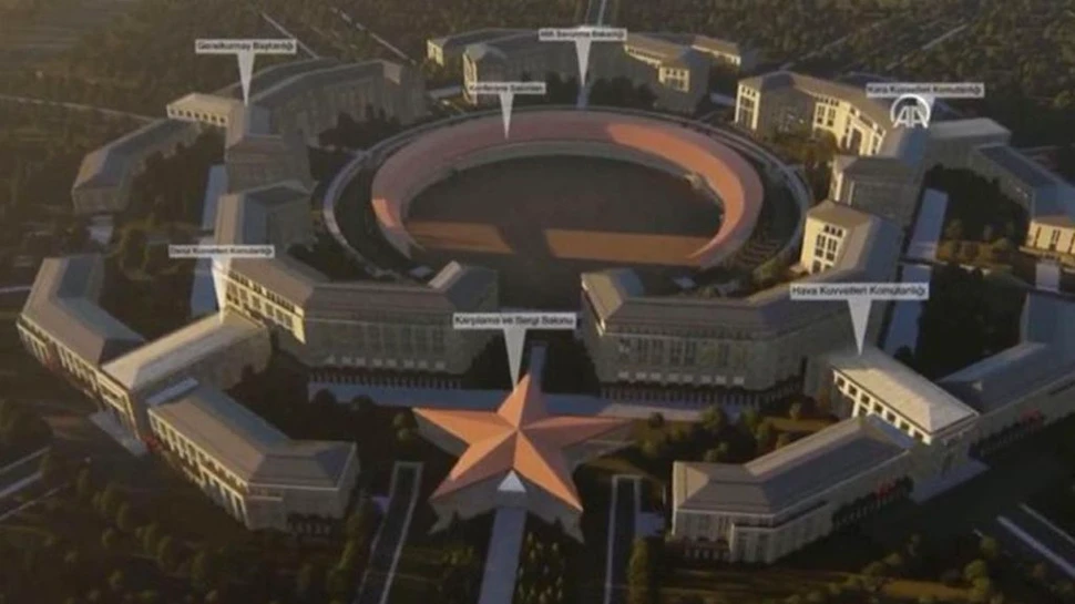 Turcia construieşte propria sa versiune a Pentagonului. „Va inspira teamă inamicilor noștri”