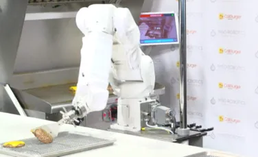 Personalul uman nu a putut ţine pasul cu un robot care lucra într-un fast-food, aşa că acesta din urmă a fost concediat