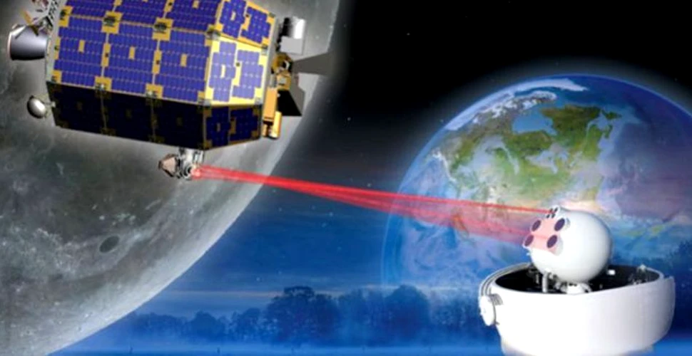 De ce ţinteşte NASA cu raze laser spre Lună?