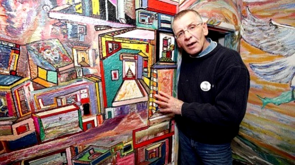Un fost bataus a devenit artist, in urma unei hemoragii cerebrale (FOTO)