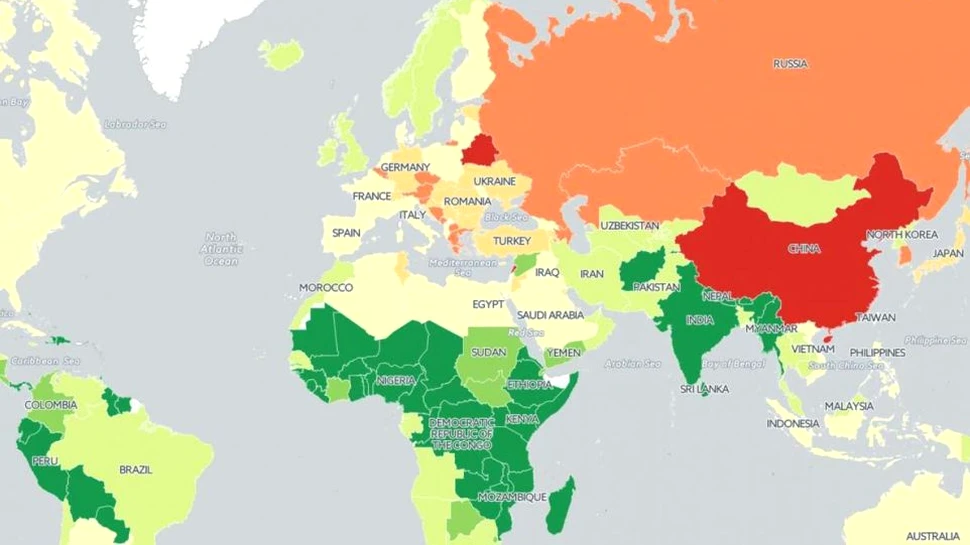 Ţara în care se fumează cel mai mult. Cum arată harta consumului de ţigări la nivel mondial