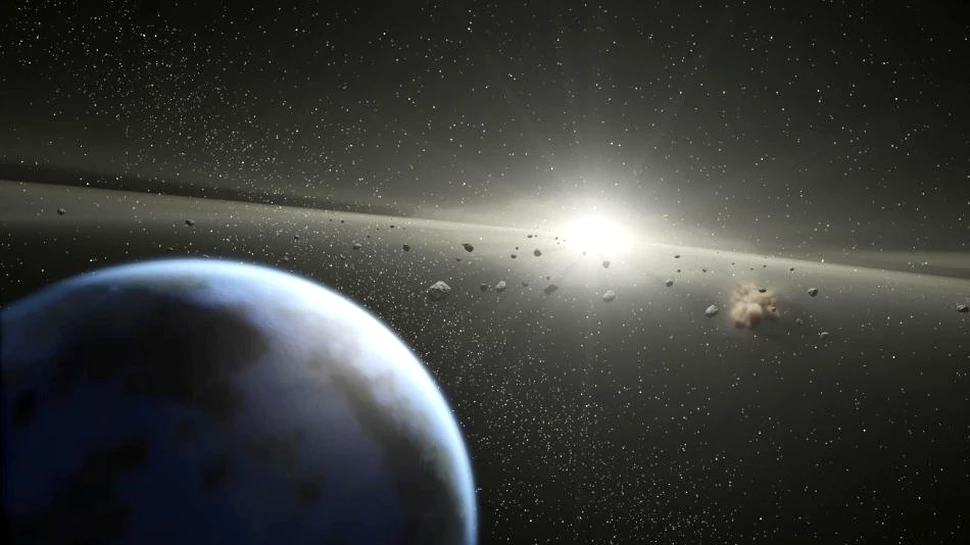 Imagini în premieră, surprinse de telescopul Hubble: un asteroid s-a dezintegrat în spaţiu. Unele fragmente vor ajunge pe Terra (VIDEO)