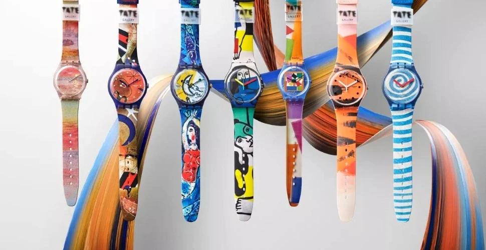 (P) Ceasuri Swatch inspirate de opere de artă