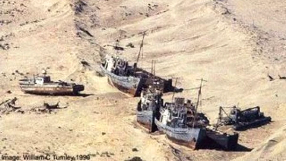 Cel de al 4-lea lac al lumii a disparut aproape complet