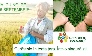 „Let’s Do It, Romania!”, ziua de curatenie nationala
