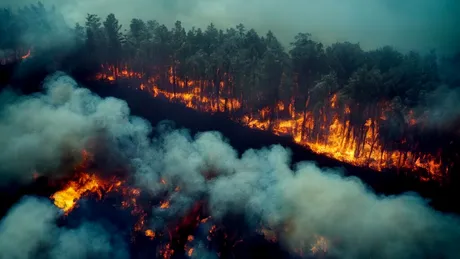 Iată gândacul atras de incendiile de pădure! De ce este acesta important?