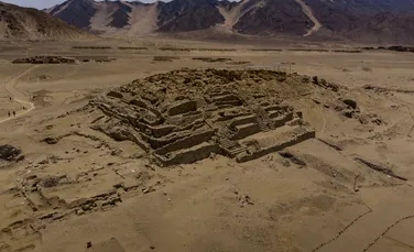 O structură piramidală bizară a fost scoasă la lumină în Peru