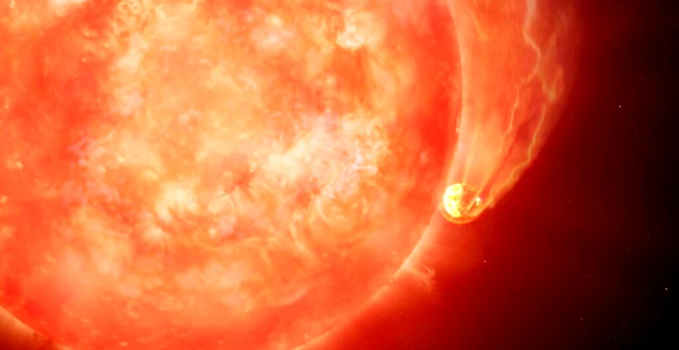 Astronomii au observat o stea care devorează o planetă, aceeași soartă care ne așteaptă și pe noi