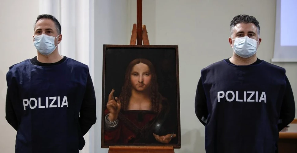 O copie a operei „Salvator Mundi”, cel mai scump tablou din lume, descoperită într-un apartament din Napoli