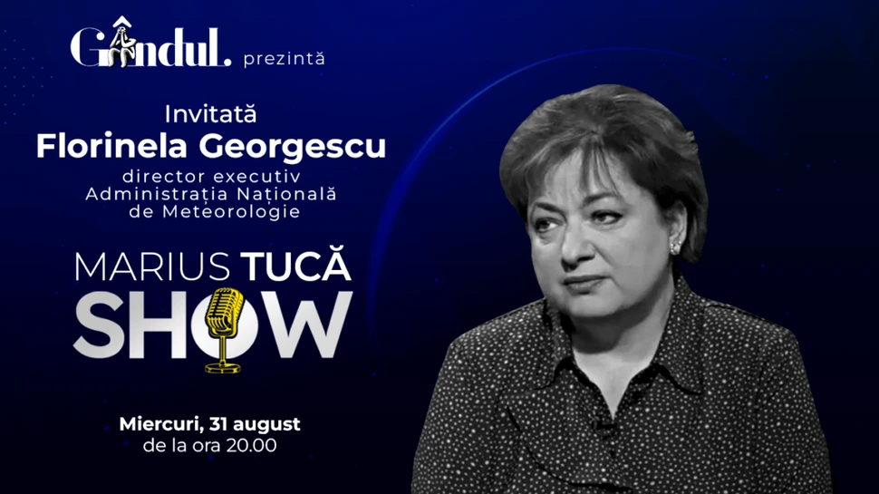 Marius Tucă Show începe miercuri, 31 august, de la ora 20.00, live pe gândul.ro