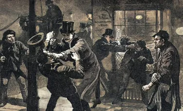 Ședințele politice la sfârșitul secolului al XIX-lea: Bătăuși din periferia orașului apărau sala în eventualitatea unui atac al „cetățenilor indignați”