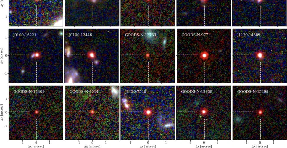 Surpriză de proporții cosmice: Ce sunt punctele roșii din imaginile Telescopului Webb?