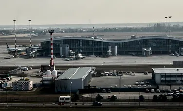 Un dac a poposit pe Aeroportul din Otopeni, pe culoarul dintre terminale