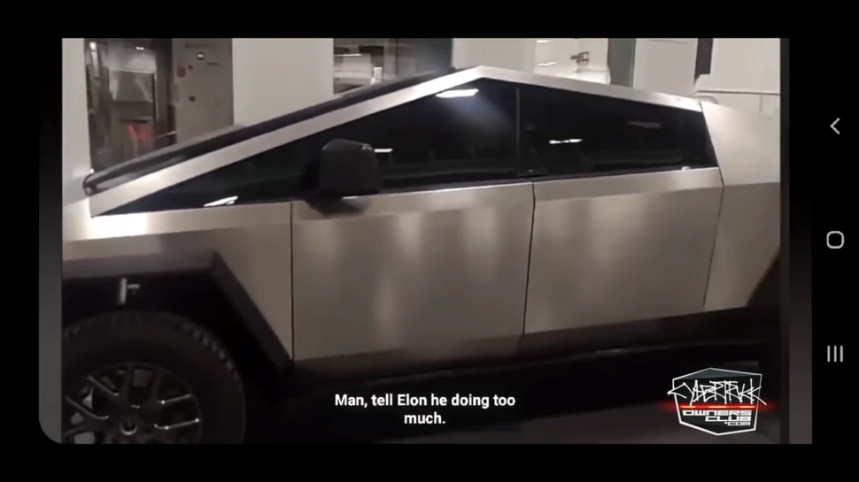 Cybertruck-ul lui Elon Musk și ștergătorul său de parbriz au stârnit amuzamentul internauților