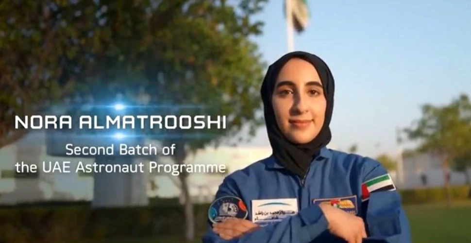 Moment istoric. Nora Al-Matrooshi, prima femeie astronaut din Emiratele Arabe Unite