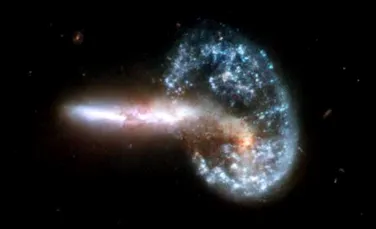 Ce se întâmplă când două galaxii intră în coliziune – VIDEO