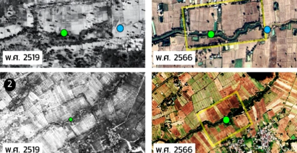 Un oraș pierdut a fost regăsit cu ajutorul unor fotografii făcute în anii 1950