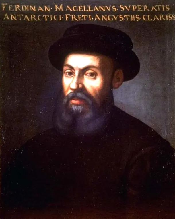 Portret de epocă al lui Fernando Magellan