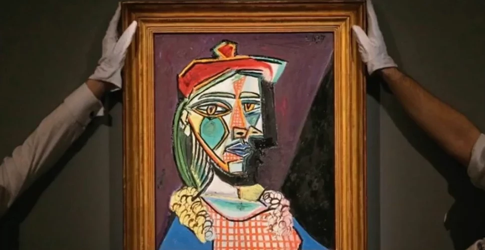 Un portret al unei muze a lui Picasso, vândut pentru 57 de milioane de euro la licitaţie, cel mai mare preţ pentru o operă de ale pictorului