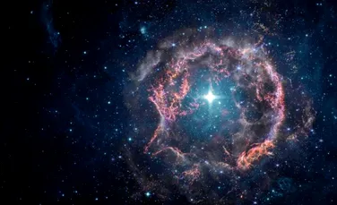 Momentul în care stelele aruncă materie în spațiu, descoperit din greșeală de astronomi