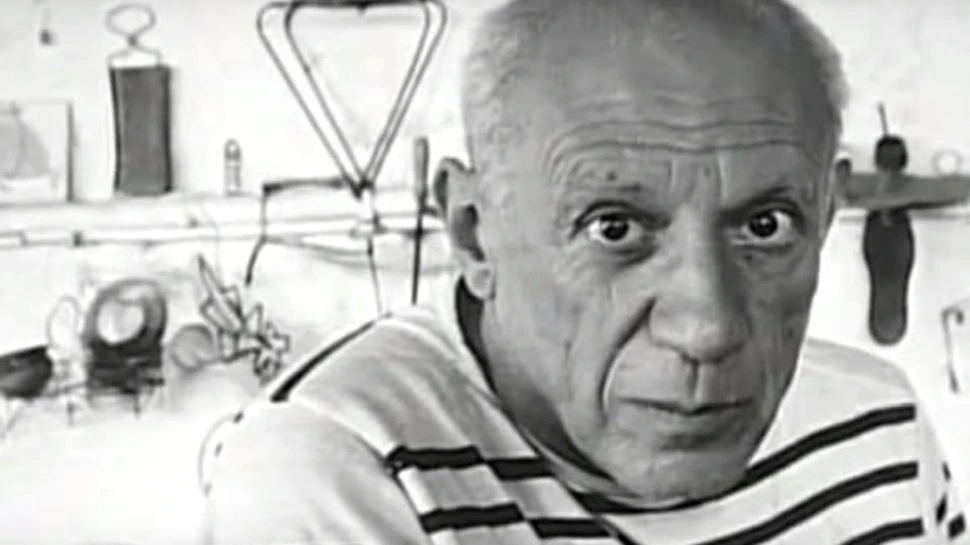 Un obiect realizat de Picasso, uitat într-un tren