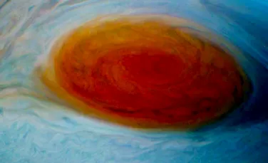 Imagini UIMITOARE cu Marea Pată Roşie de pe Jupiter, publicate de NASA