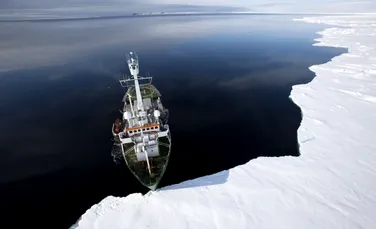 Gheaţa din Oceanul Arctic se topeşte cu o viteză record