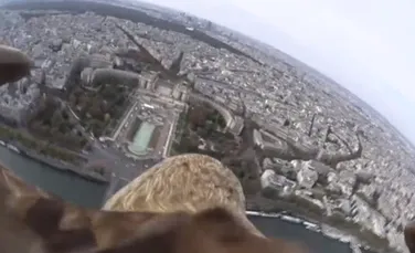Cum arată Parisul văzut de un vultur, de la mare înălţime? (VIDEO)