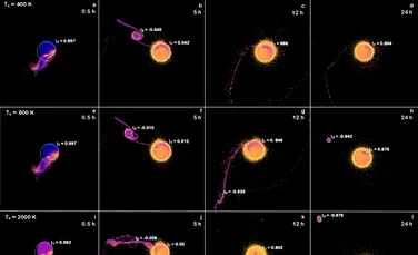 Luna Pământului s-ar fi format în doar 5 ore după un impact gigantic