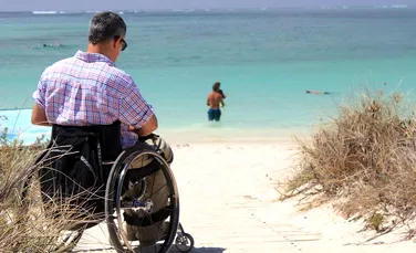 Prima plajă pentru persoanele cu dizabilităţi din Europa, tot mai aproape de realitate