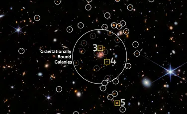 Telescopul Webb a ajutat astronomii să găsească un oraș galactic în plină construcție