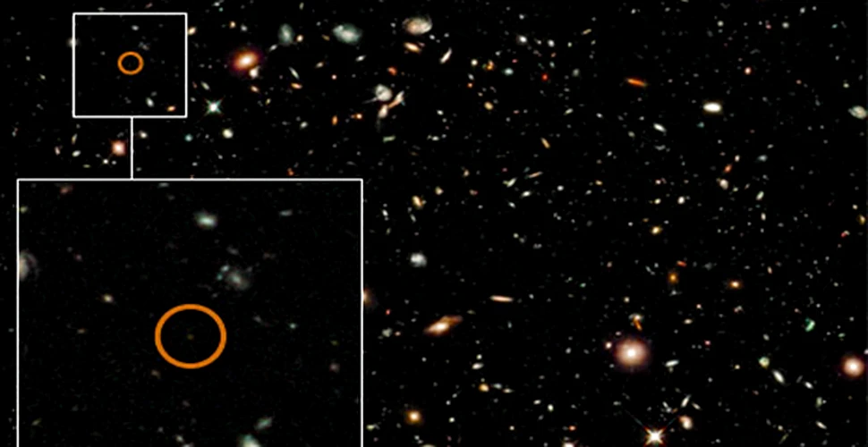 O noua galaxie a fost descoperita la distanta-record de Pamant!