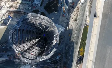 ”Cuierul din coaste”, construcţia fabuloasă dintr-un centru financiar din SUA – VIDEO