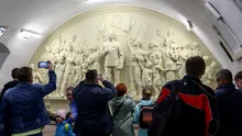 Monument în onoarea lui Stalin, reinstalat la metroul din Moscova